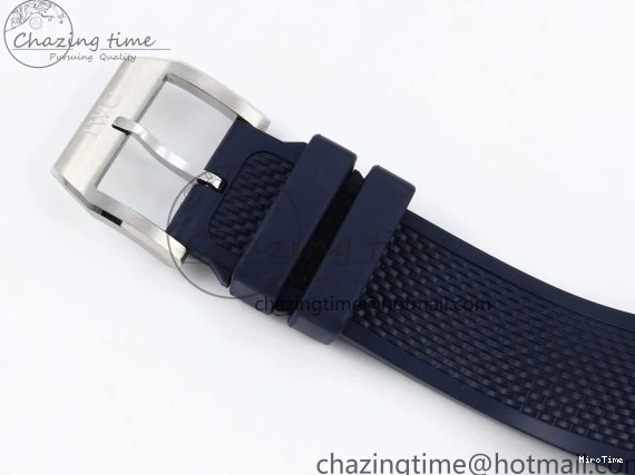 MIROTIME 0511 Casual Portuguese Chrono IW3716 Z+F 1:1 Best Edition White Dial on Blue Rubber Strap A 7016